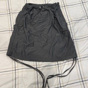 SHEIN Charcoal A-Line Skirt